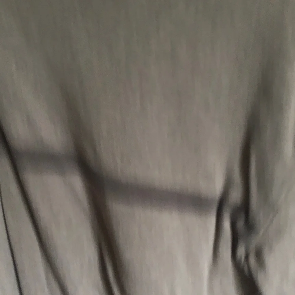 GAP Men's Light Gray Crewneck Sweater with Dark Gray Stripe